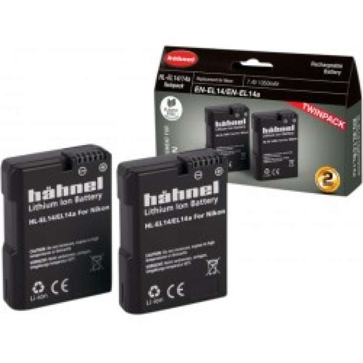 Priser på Hahnel Hähnel Battery Nikon Hl-el14 / 14a Twin Pack - Batteri