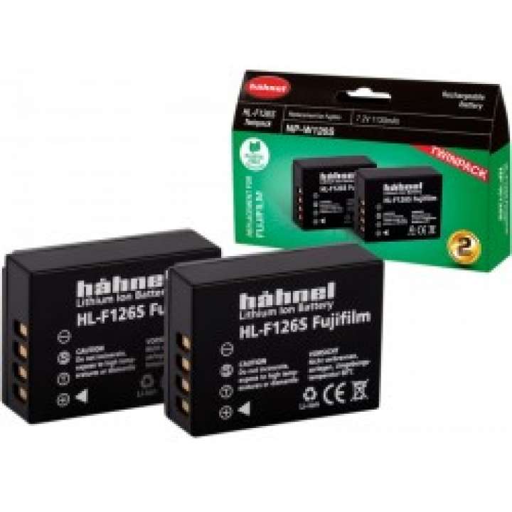 Priser på Hahnel Hähnel Battery Fuji Hl-f126s Twin Pack - Batteri