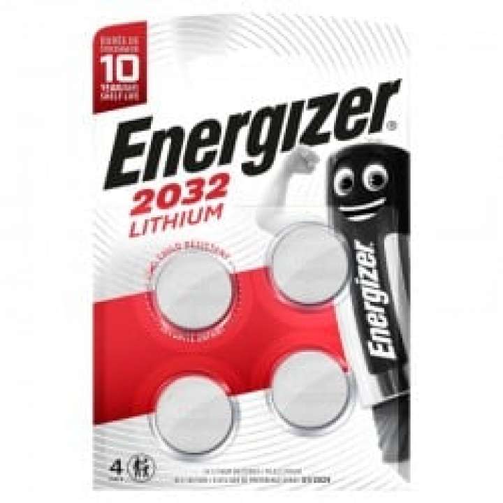 Priser på Energizer Lithium Miniature CR2032 4 pack - Batteri