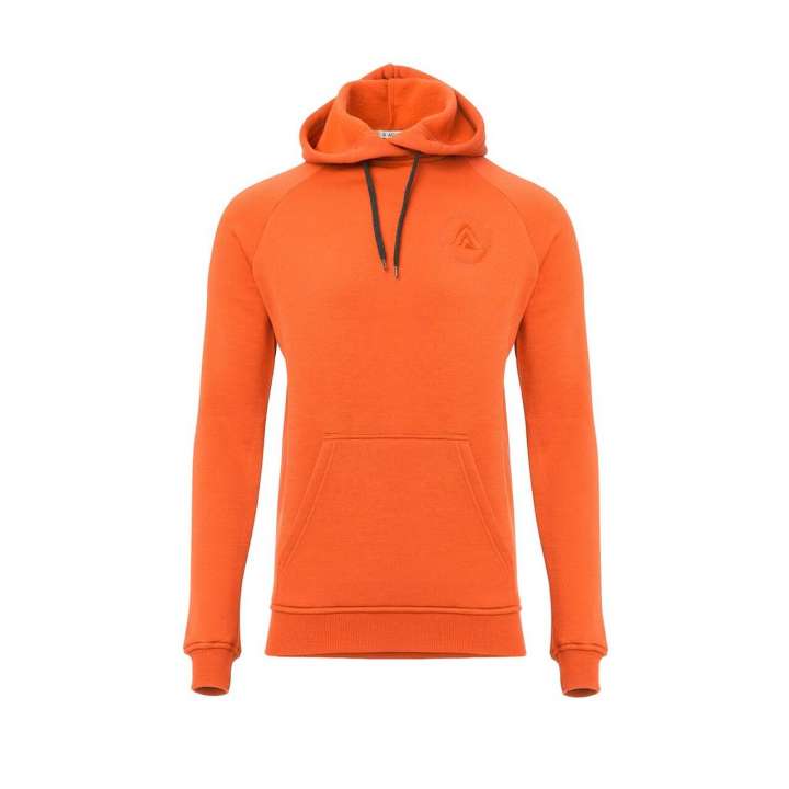 Priser på Aclima Mens Fleecewool V2 Hoodie (Orange (ORANGE TIGER) XX-large)