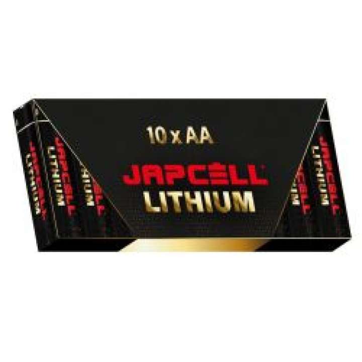 Priser på JAPCELL Lithium AA Batteries - 10 pcs. Pack - Batteri