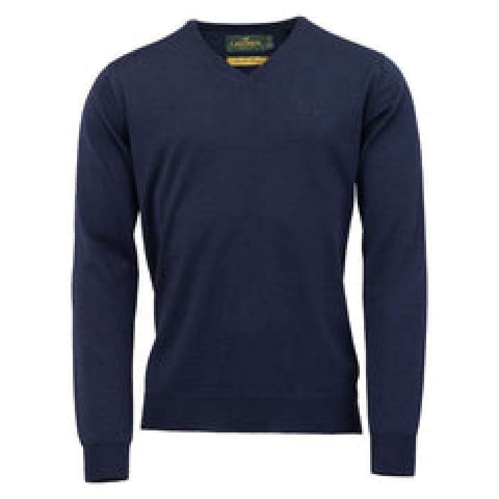 Priser på Sussex V-neck Merino Sweater - Supernavy