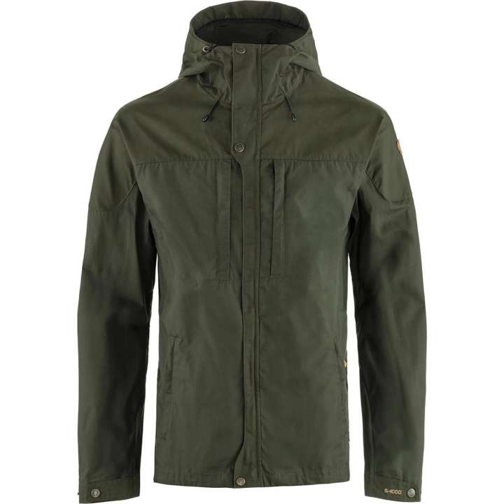 Priser på Fjällräven Mens Skogsö Jacket (Grøn (DEEP FOREST/662) Medium)