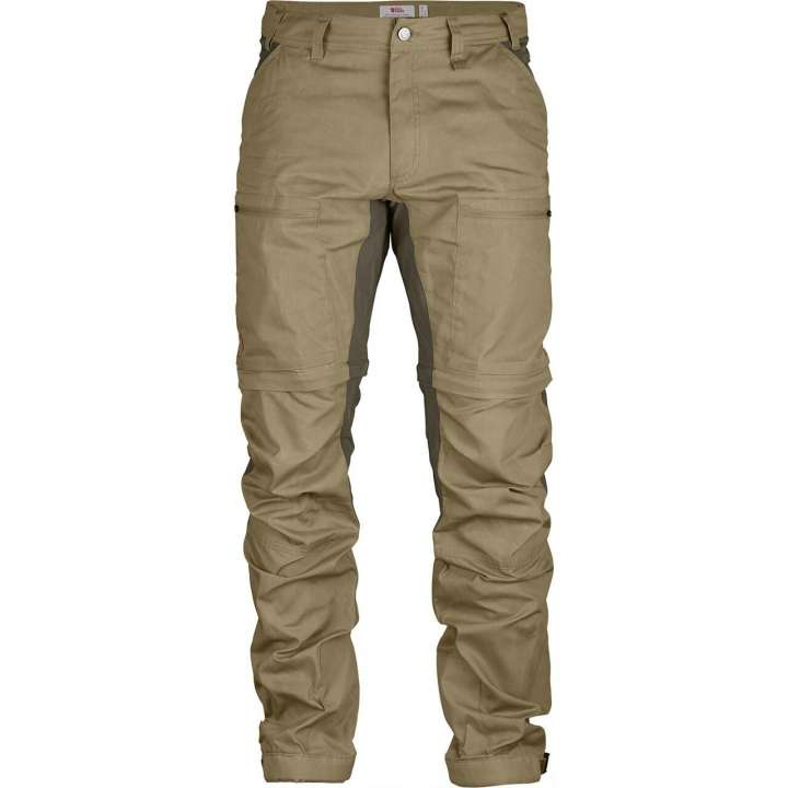 Priser på Fjällräven Mens Abisko Lite Trekking ZO Trouser REG (Beige (SAND-TARMAC/220-246) 56)