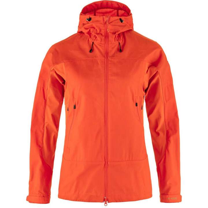 Priser på Fjällräven Womens Abisko Lite Trekking Jacket (Orange (FLAME ORANGE/214) X-large)