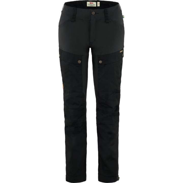 Priser på Fjällräven Womens Keb Trousers Curved (Sort (BLACK/550) 34)