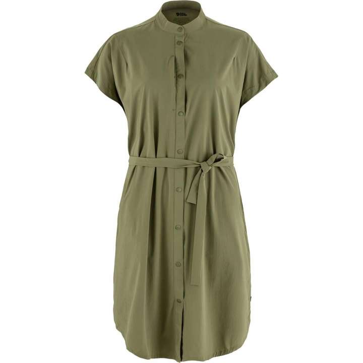 Priser på Fjällräven Womens Abisko Fjäll Dress (Grøn (GREEN/620) Small)