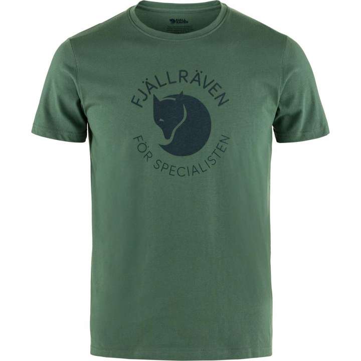 Priser på Fjällräven Mens Fjällräven Fox T-shirt (Grøn (DEEP PATINA/679) Medium)