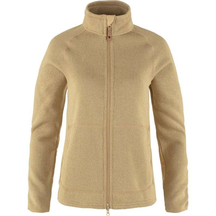 Priser på Fjällräven Womens Övik Fleece Zip Sweater (Beige (DUNE BEIGE/196) XX-small)