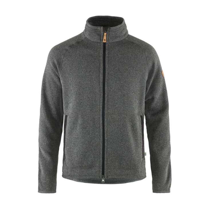 Priser på Fjällräven Mens Övik Fleece Zip Sweater (Grå (DARK GREY/030) XX-large)