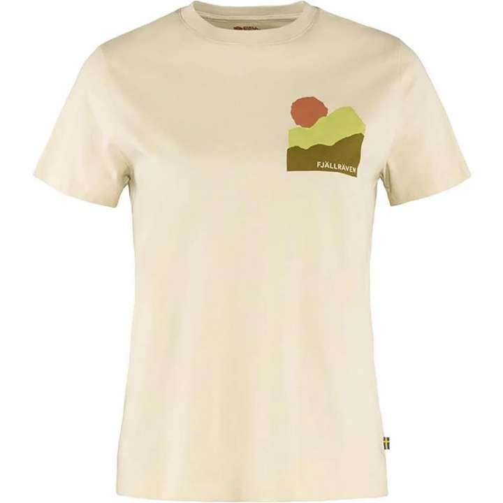 Priser på Fjällräven Womens Nature T-shirt (Hvid (CHALK WHITE/113) X-small)