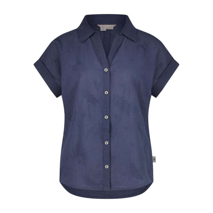 Priser på Royal Robbins Womens Oasis S/S (Blå (NAVY) Medium)