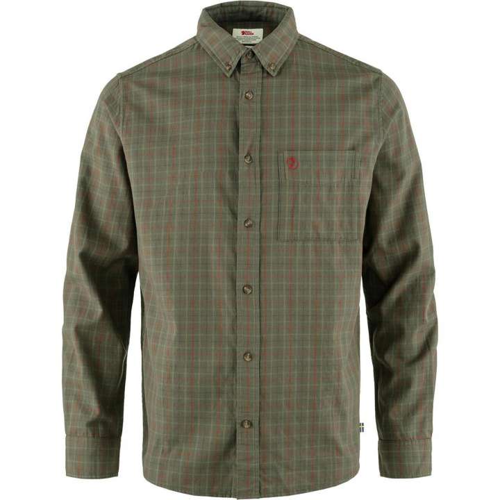 Priser på Fjällräven Mens Sörmland Lite Flannel Shirt (Grøn (LAUREL GREEN-LT OLIVE/625-622) X-small)