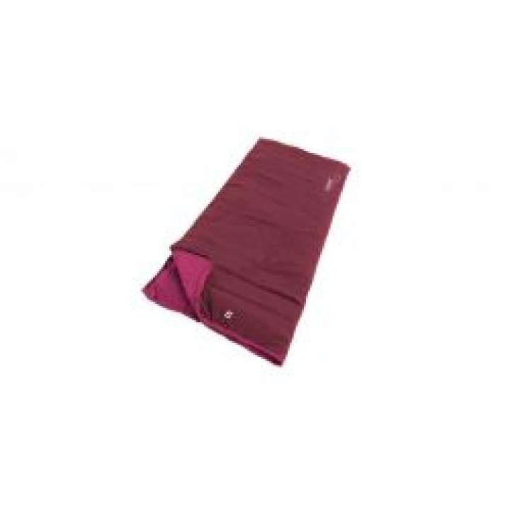 Priser på Outwell Champ Kids Deep Red - Left Side Zipper - Sovepose