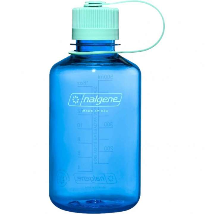 Priser på Nalgene narrow mouth sustain, drikkedunk, 500 ml, blå