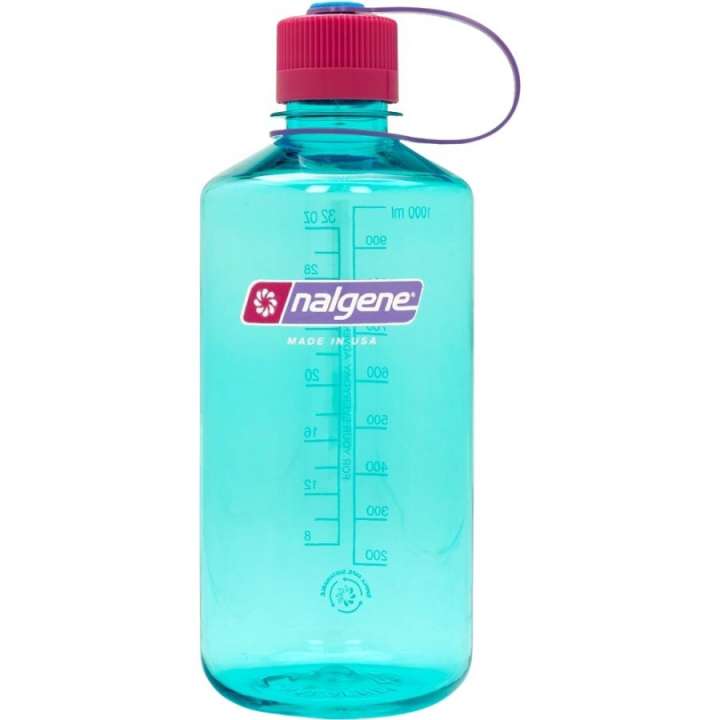 Priser på Nalgene narrow mouth sustain, drikkedunk, 1000 ml, turkis