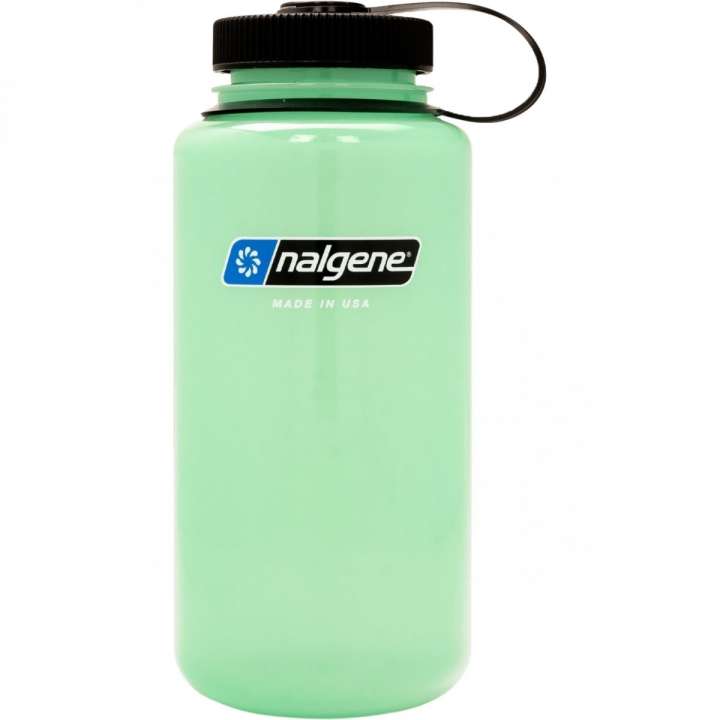 Priser på Nalgene wide mouth sustain, drikkedunk, 1000 ml, green glow