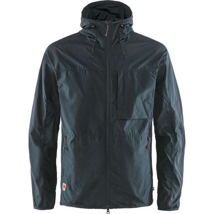 Priser på Fjällräven Mens High Coast Wind Jacket (Blå (NAVY/560) Small)