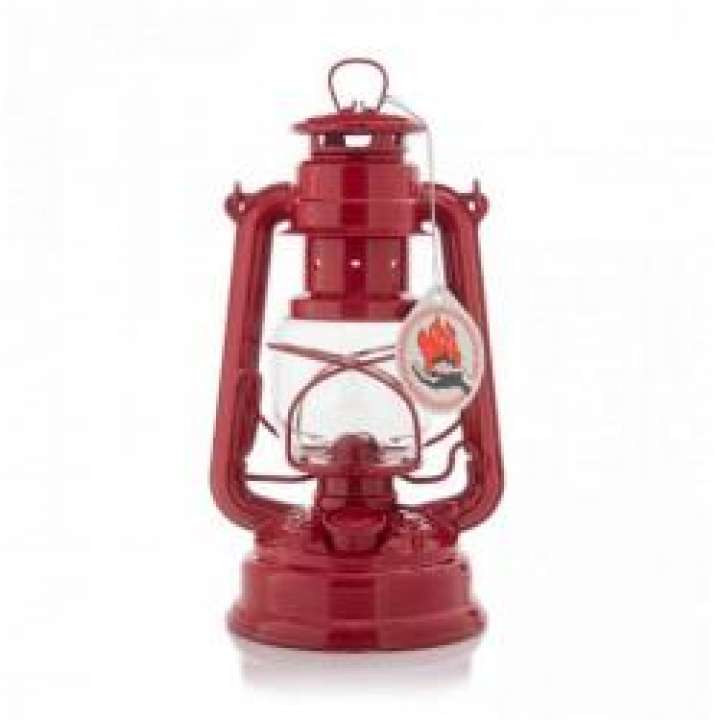 Priser på Feuerhand Feuerhand Hurricane Lantern 276 Ruby Red - Lygteholder