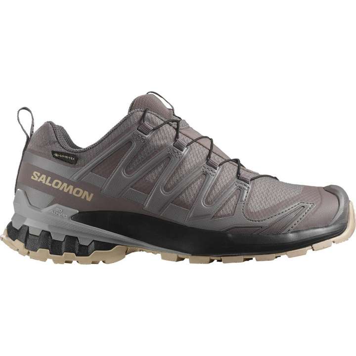 Priser på Salomon Womens XA Pro 3D V9 GTX (Grå (PLUM KITTEN/BLACK/GULL) 38 2/3)