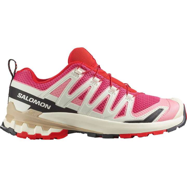 Priser på Salomon Womens XA Pro 3D V9 (Lyserød (ROUGE RED/VANILLA ICE/FIRD) 40)