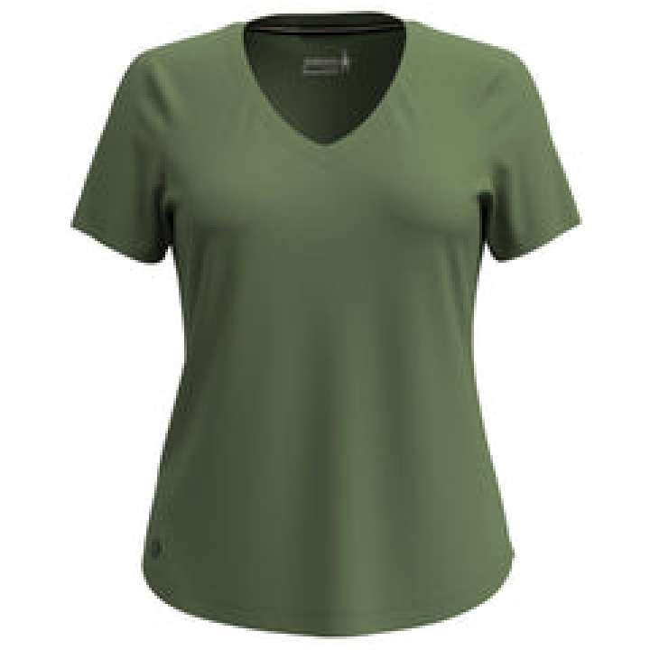 Priser på Smartwool - Women's S/S Active Ultralight V-Neck Tee